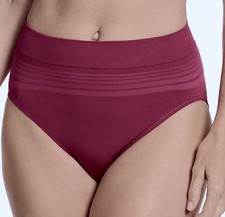 WARNERS No Pinching No Problems Winterberry Seamless Hi Cut Panty Womens 2XL 9