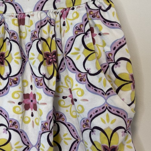 Tea Collection Art de Vivre Sleeveless Tie Back Cotton Dress Size Girl Size 5 - Picture 3 of 7