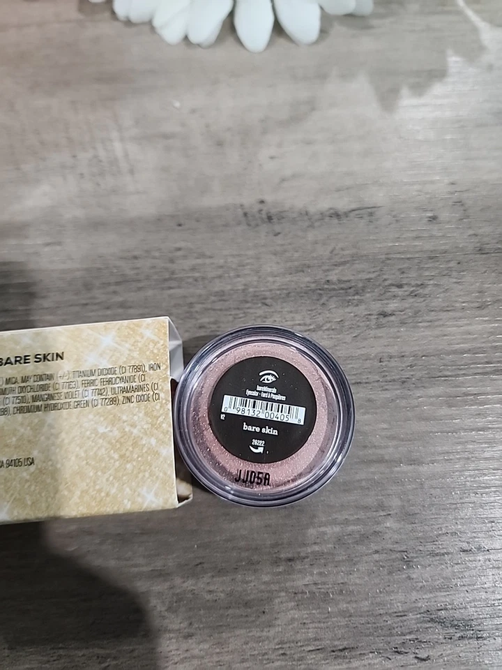 bareMinerals Loose Mineral Powder Eyecolor BARE SKIN 0.02oz SEALED - Image 3 of 3