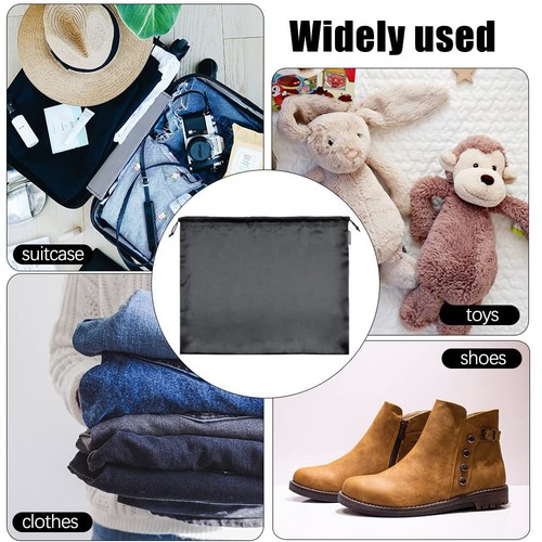10 Pack Silk Dust Cover Storage Bags for Purses Handbags 23.6 x 19.6 Inch - Picture 6 of 6