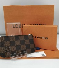 Louis Vuitton Pochette Cle N62658 Bag Clutch Leather Used