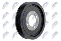 NTY Riemenscheibe, Kurbelwelle RKP-PL-016 FüR Opel