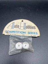 Auto Hobbies 315 W-5 Threaded 5-40 Wheel Set Vintage Slot Car NOS
