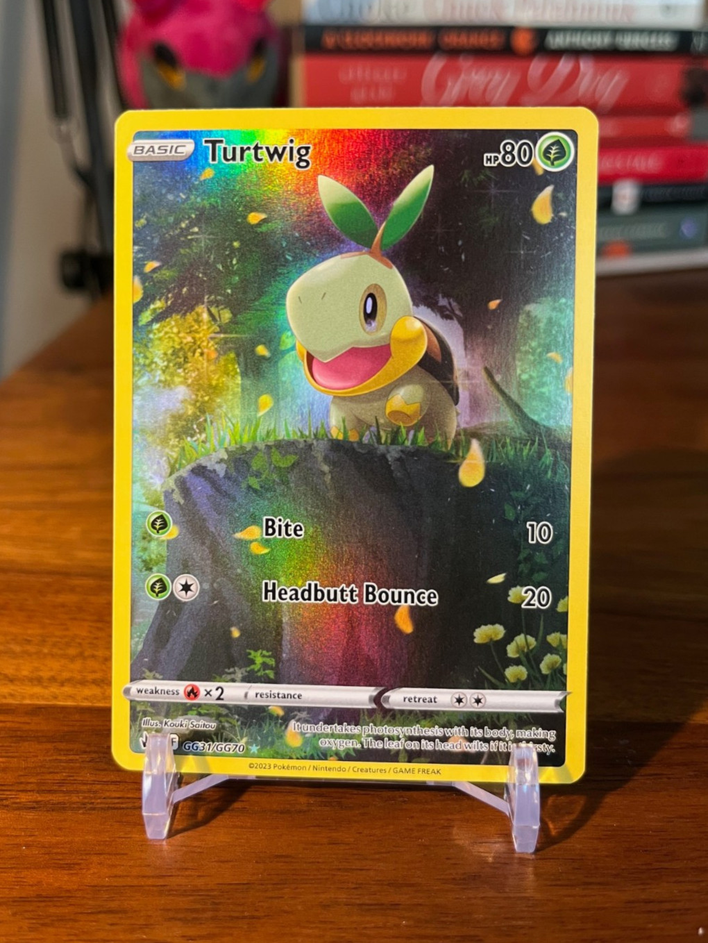 Pokémon TCG Turtwig GG31/GG70 Crown Zenith Galarian Gallery Holo NM