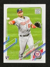 Luis Garcia RC Rookie Debut 70th Anniversary Topps Update US261 2021 Nationals C