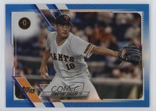 2021 Topps NPB Nippon Professional Baseball Blue Foil 10/50 Tomoyuki Sugano 0pz8