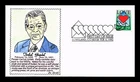 DR JIM STAMPS US COVER LOVE FIRST DAY ISSUE TORKEL GUNDEL HAND COLORED