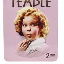 Shirley Temple DVD Tin Box Set Glad Rags to Riches Little Princess