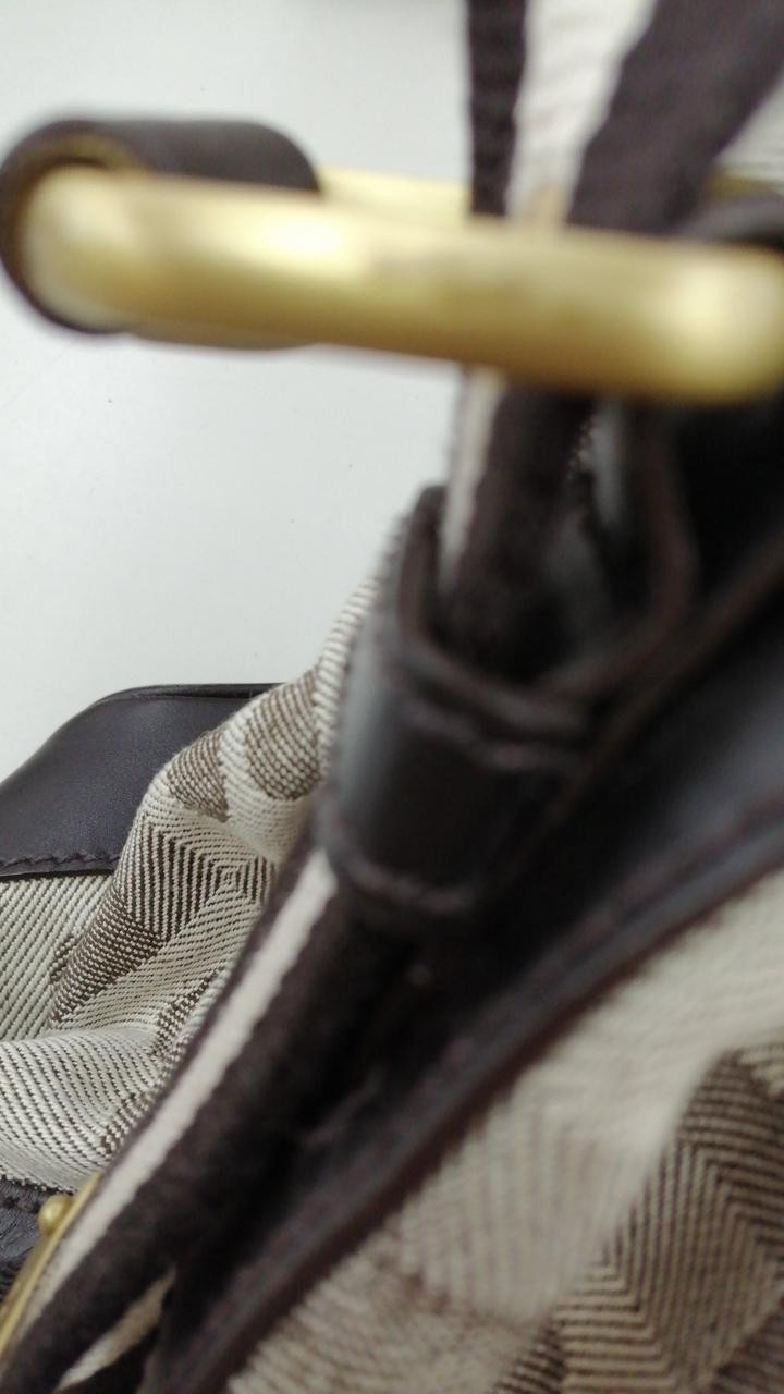 All Over Pattern Drawstring Bag B Gray With Some … - image 19