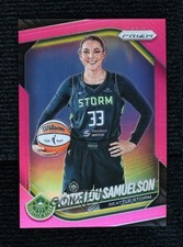 2025 Panini Prizm WNBA Pink Prizm 121/175 Katie Lou Samuelson #82