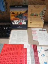Open Box Unpunched Drive On Stalingrad Battle For Southern Russia Board Game 