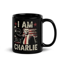 Charlie Kirk Mug,11oz or 15oz,gift Cup,Freedom Charlie Kirk,Ceramic Coffee Cup,