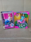 2 X NEW Barbie W/ Wheelchair Fashionistas Doll #132 Share A Smile Becky Vintage