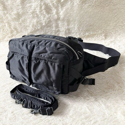 YOSHIDA PORTER Tanker Gürteltasche Schwarz Nylon Gürteltasche Medium...