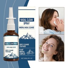 Nasal Clean Spray Mineral Nasal Cleanse Gently Cleanse IN STOCK Nose Your C8D4