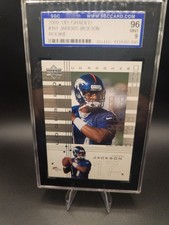 Jarious Jackson 2000 Upper Deck Graded #103 Rookie Card /1325 SGC 96 9 Mint RC. rookie card picture