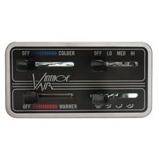Vintage Air - Base Model Horizontal 4-lever Gen Ii Fingertip Control Panel Mach Vintage Air - Base Model Horizontal 4-lever Gen Ii Fingertip Control Panel Mach