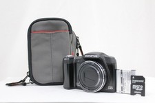 Olympus STYLUS SZ-16 Black Compact Digital Camera Tested Working Japan