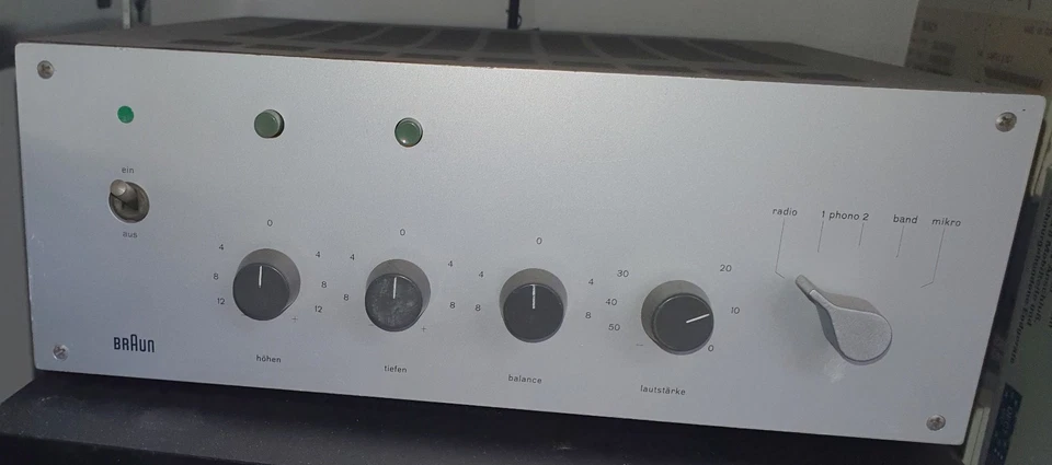 Braun Verstärker - defekt NUR Abholung Berlin Bastlergerät