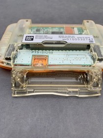 WonderSwan Color console WSC-001 crystal Orange handheld System Tested