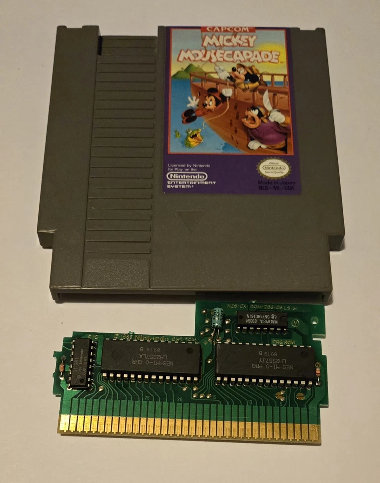 Nintendo Nes Juegos Clásicos MICKEY MOUSE CAPADE 1985 Probado Auténtico  Foto 4 de 4