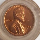 1958 Denver Lincoln Wheat Copper Cent GEM BU RED Brilliant Uncirculated 1c Coin