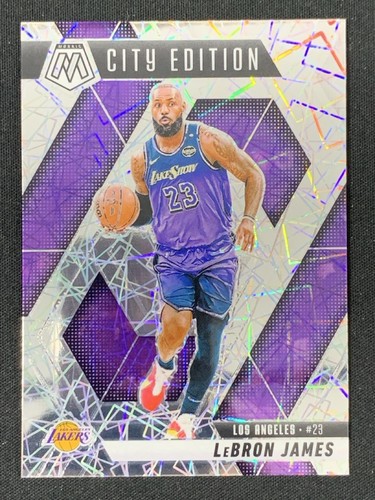 Lebron James 2024-25 Panini Mosaic City Edition Lazer Prizm #286 -wb3