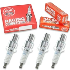 4 pc NGK 7763 R7376-9 Racing Spark Plugs for IW06-27 IW01-27 92070-1276 jm