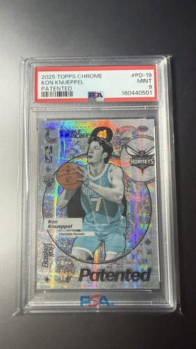 Kon Knueppel #PD-19 2025 Topps Chrome Patented card
