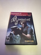 Resident Evil 4 (PlayStation 2, 2005) case and manual only - No Game