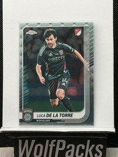 2025 Topps Chrome MLS Soccer - Veteran Luca De La Torre #128