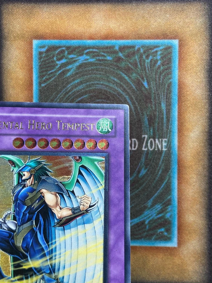 Yugioh Elemental Hero Tempest EEN-EN034 Ultimate raro 1ª edição VLP - Imagem 2 de 4