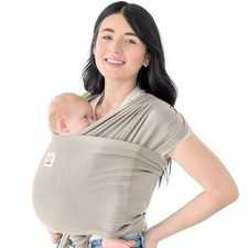 KeaBabies Baby Wrap Carrier Ring Sling - Easy to Wear, Adjustable D-Lite Baby