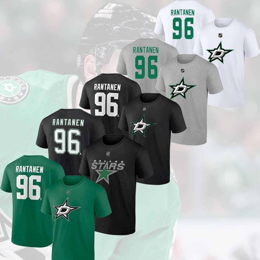 Mikko Rantanen #96 Dallas Stars Team Name & Number Player Unisex Gifts For Fans