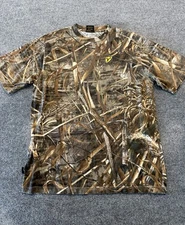 Scent Blocker Realtree Camo T-Shirt Hunting Outdoors Lightweight Mens Medium