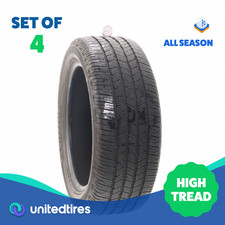 Set Of 4 Used 27550r22 Michelin Defender Ltx Ms 2 115h - 10-11.532
