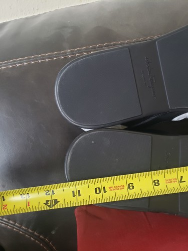 RARE SALVATORE FERRAGAMO Sandals Gancini Black Leather Slings Men 8 UK/9 US $990 - Picture 23 of 23