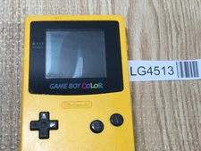LG4513 Plz Read Item Condi GameBoy Color Yellow Game Boy Console Japan