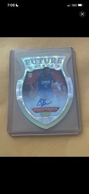Panini Crown Royale Future Kings Autograph /17 Brandon Boston Jr. Clippers #15 