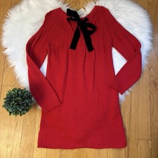 Francescas Red Sweater Dress Size Small