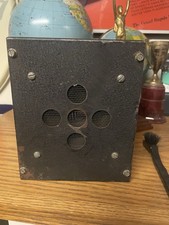 Vintage Metal Intercom Box Speaker