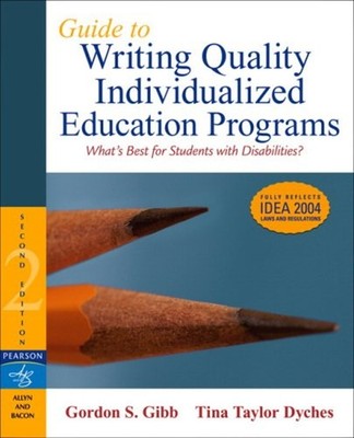 Writing Quality Individualized Education Programs Paperback