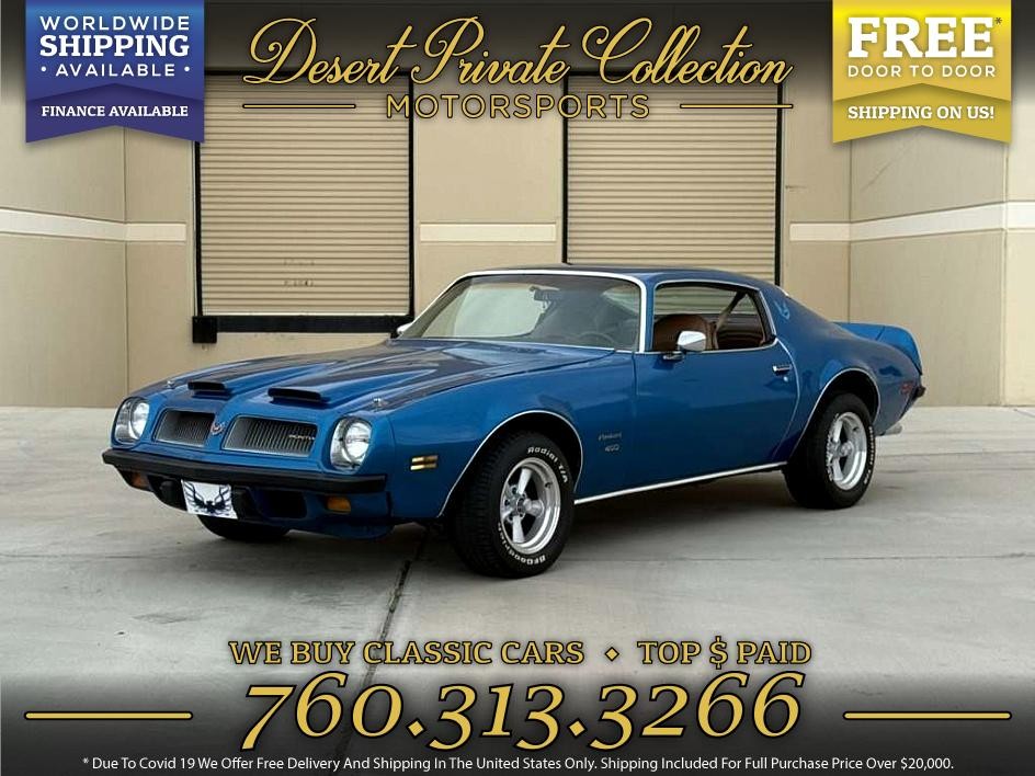 1974 Pontiac Firebird for sale in Palm Desert California