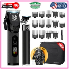 Novah Professional Hair Clippers for Men, Professional Barber Clippers and Trimm