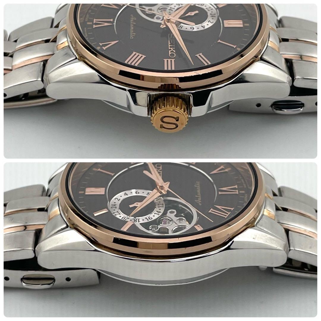 Working With Box Seiko Presage Back Skeleton Automatic Men s Watch image 5