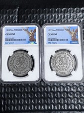 1962 1963 Mexico Peso NGC Genuine