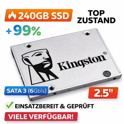   Kingston SSD 240GB SUV400S37240G SATA 2.5'' 99% TOP Zustand  #FF165