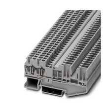 4Pcs 3061240 DIN Rail Terminal Blocks ST 2,5-QUATTRO/2P GN