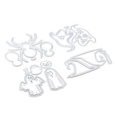 Halloween Decorations Metal Cutting Dies Stencils for DIY Scrapbooking/Photo ...