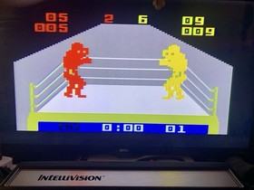 Super Video Arcade Boxing Sears Tele-Games Intellivision CIB! Cleaned & Tested